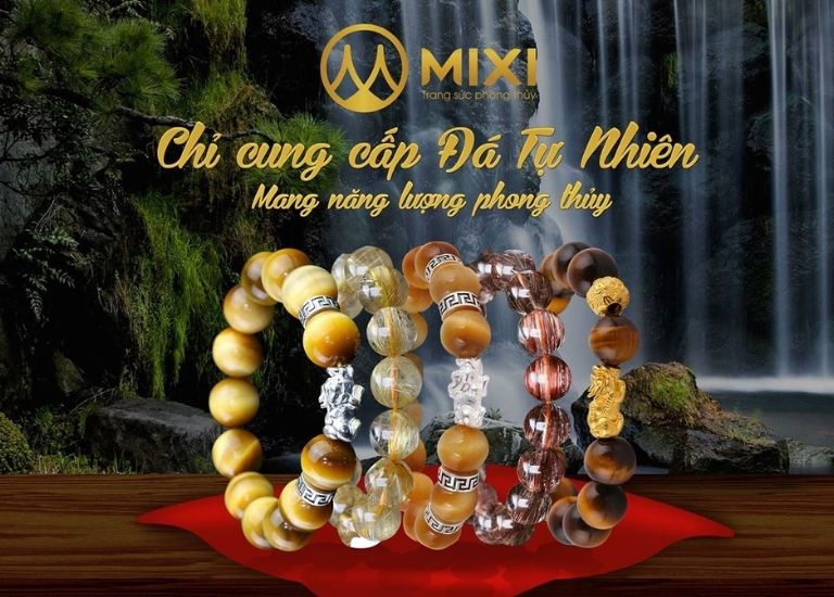 Công ty cổ phần phong thủy MIXI đang là một trong những địa chỉ cung cấp, bán sỉ lẻ, tư vấn miễn phí các loại sản phẩm đá quý phong thủy như vật phẩm phong thủy, dây chuyền mặt đá, vòng đeo tay đá,